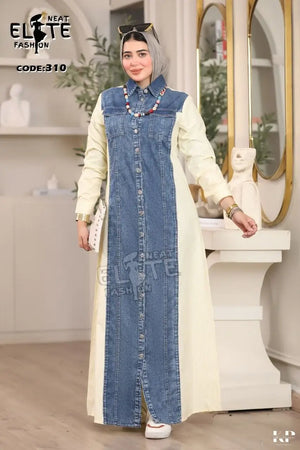 Denim Dress C: 310