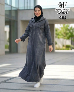 Denim Dress with Magic Pocket C:G56 (WS)