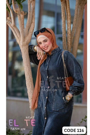 Denim Two-Piece Set C:116 (WS)