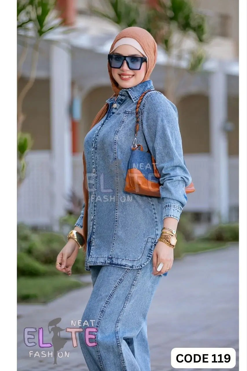 Two-Piece Denim Set C:119 (WS)