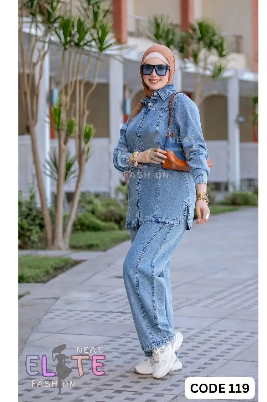 Two-Piece Denim Set C:119 (WS)
