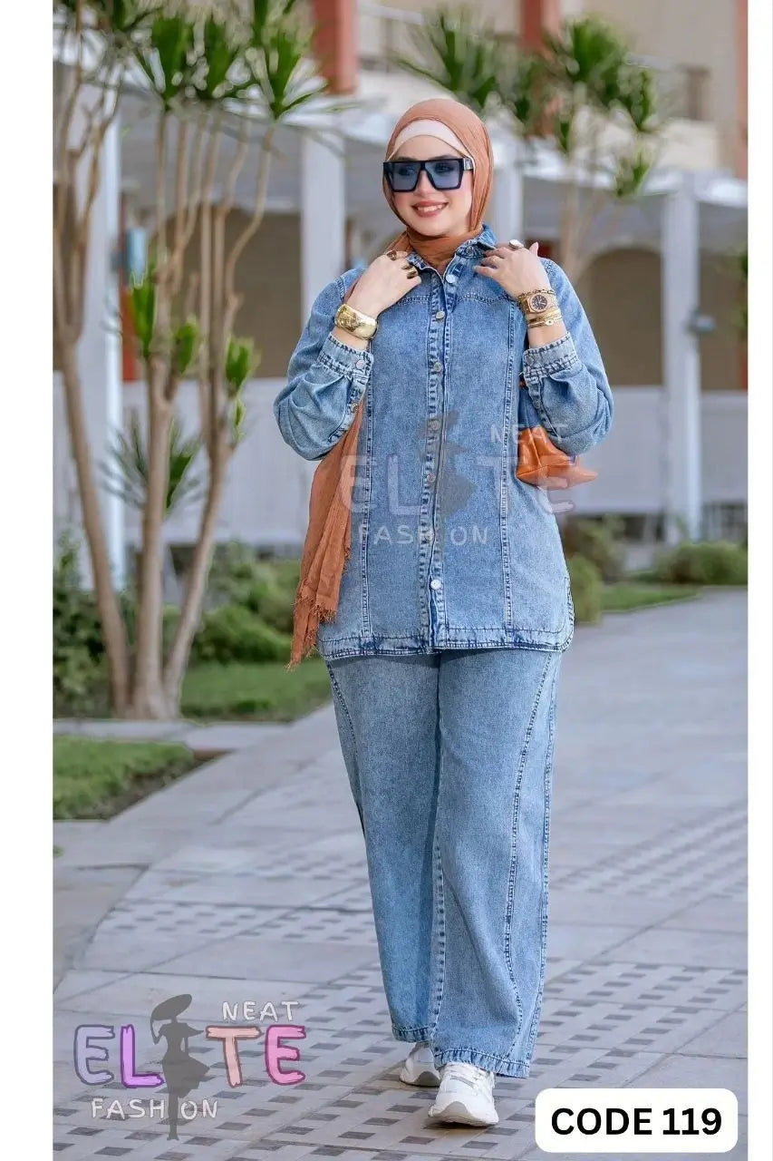 Two-Piece Denim Set C:119 (WS)
