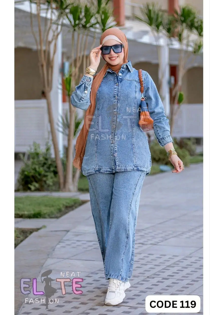 Two-Piece Denim Set C:119 (WS)