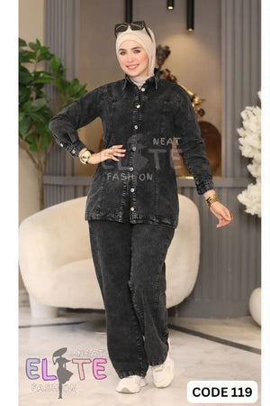 Two-Piece Denim Set C:119 (WS)