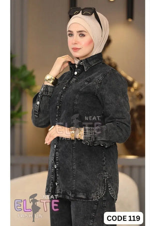 Two-Piece Denim Set C:119 (WS)