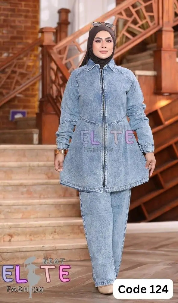 Two-Piece Denim Set C:124 (WS)