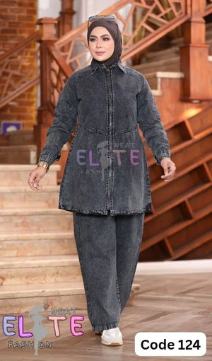 Two-Piece Denim Set C:124 (WS)