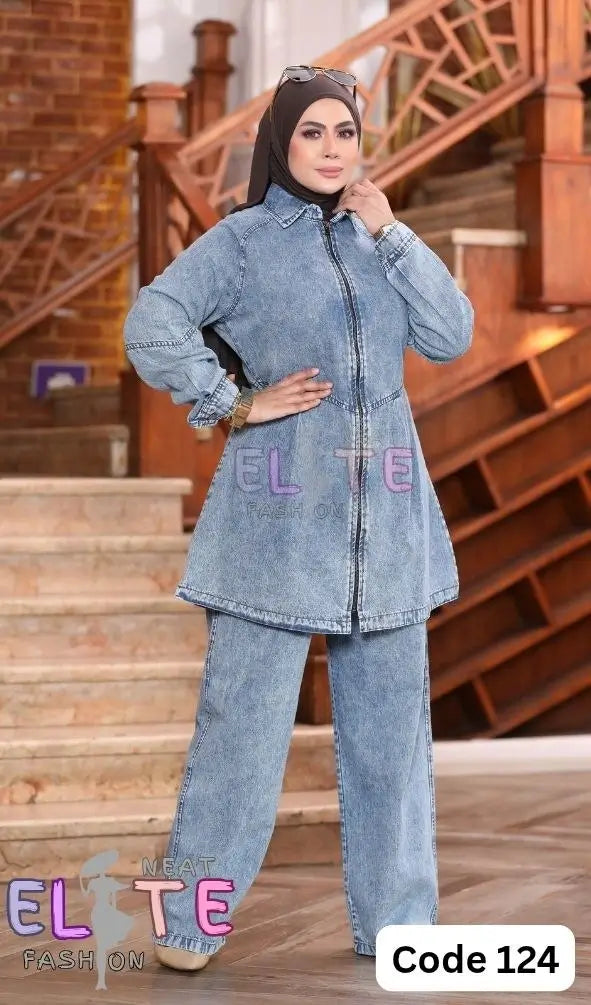 Two-Piece Denim Set C:124 (WS)