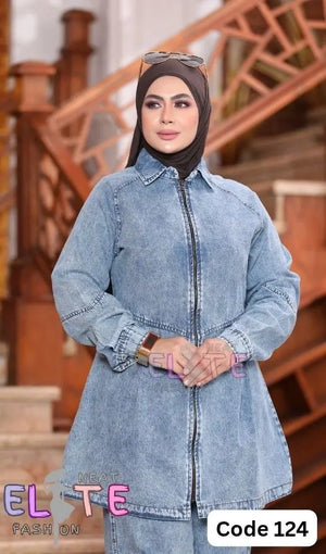 Two-Piece Denim Set C:124 (WS)