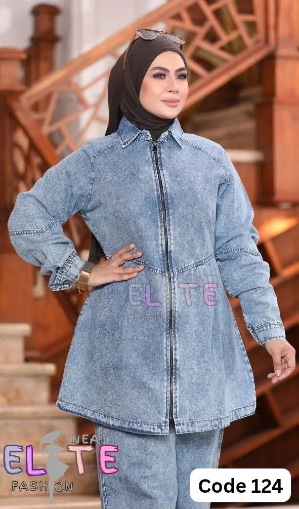 Two-Piece Denim Set C:124 (WS)
