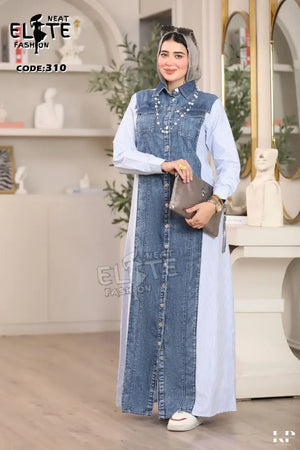 Denim Dress C: 310