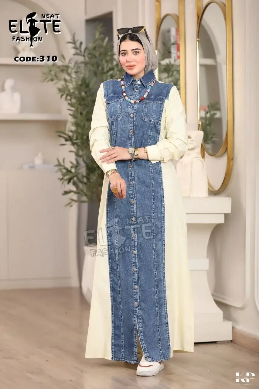 Denim Dress C: 310