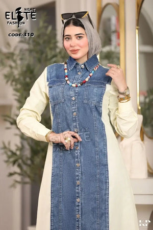 Denim Dress C: 310