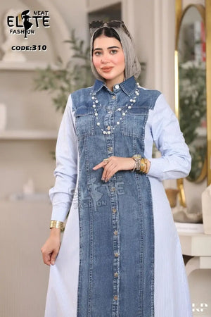 Denim Dress C: 310