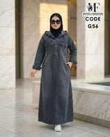 Denim Dress with Magic Pocket C:G56 (WS)
