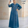 Denim Dress with Magic Pocket C:G56