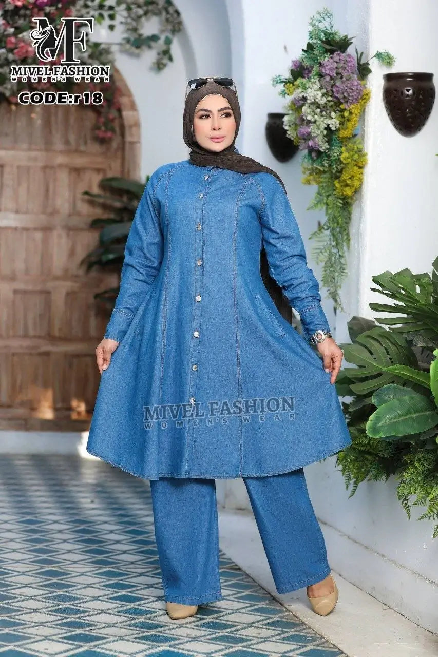 Denim Flared Set C:R18 (WS)