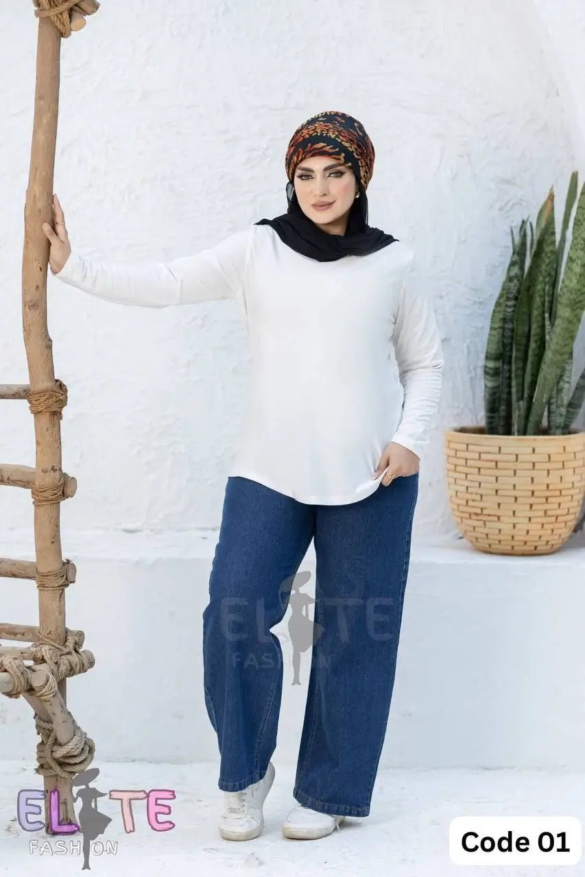 White Cotton Basic C:01 (WS)
