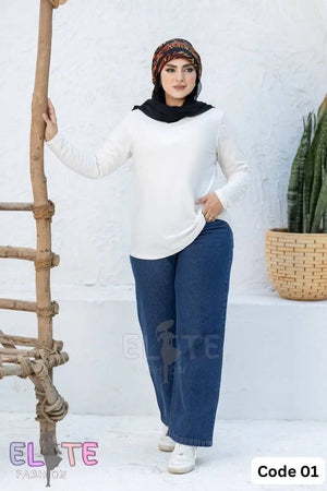 White Cotton Basic C:01 (WS)