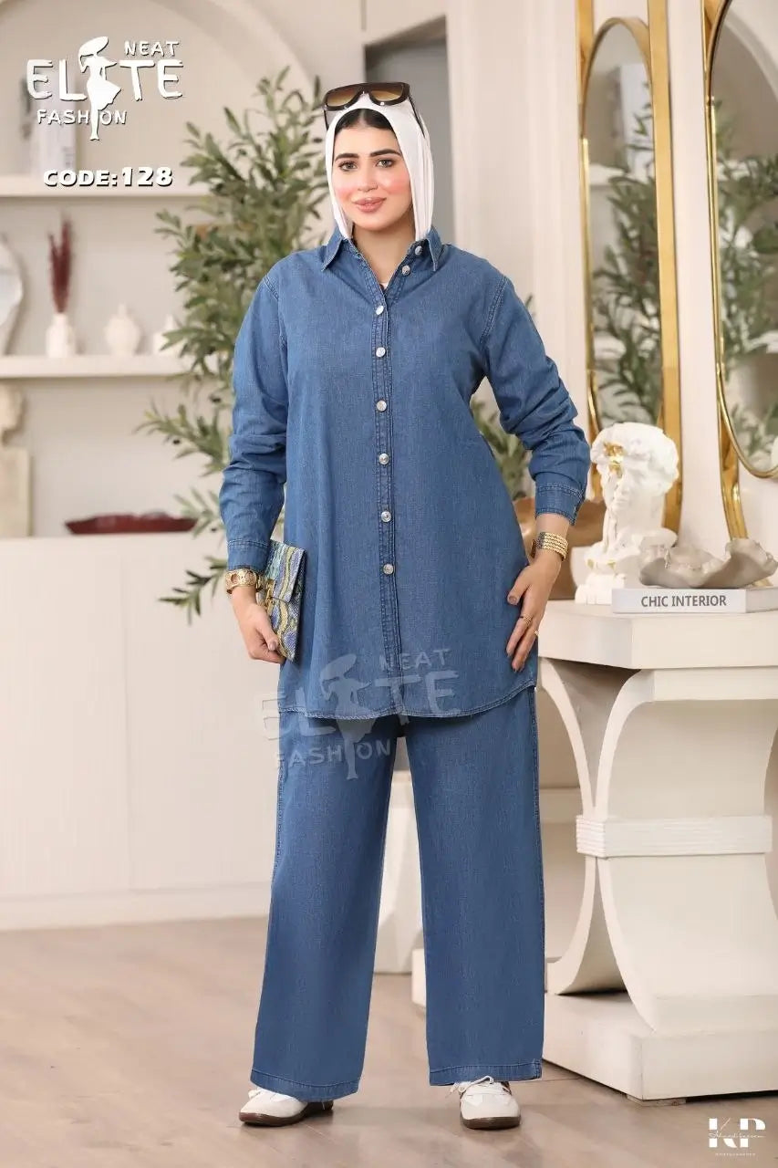Two-Piece Jeans Set C:128 (WS)