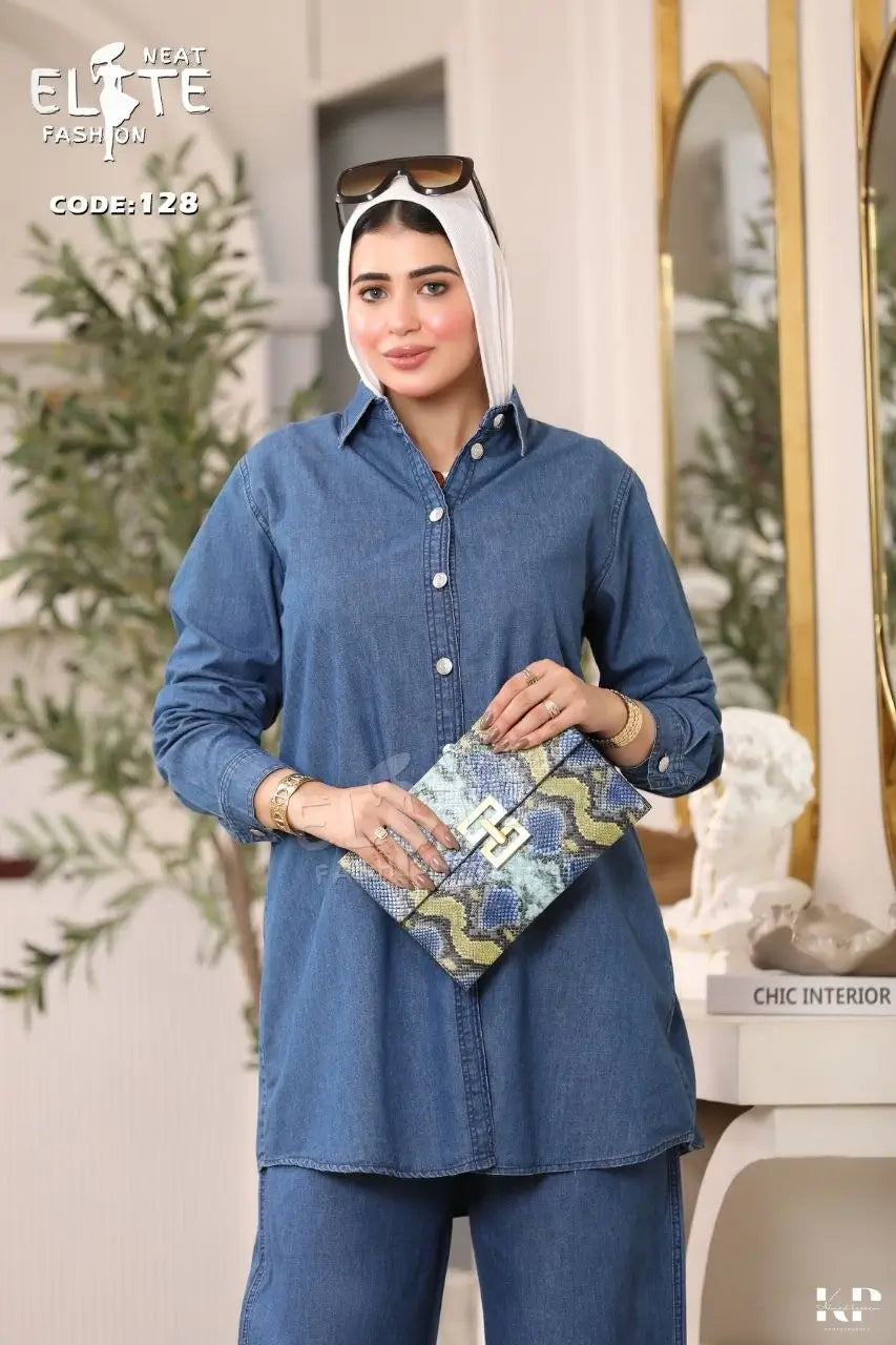 Two-Piece Jeans Set C:128 (WS)