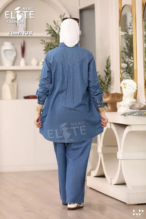 Two-Piece Jeans Set C:128 (WS)