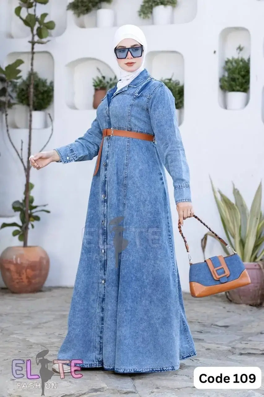 Denim Dress C:109