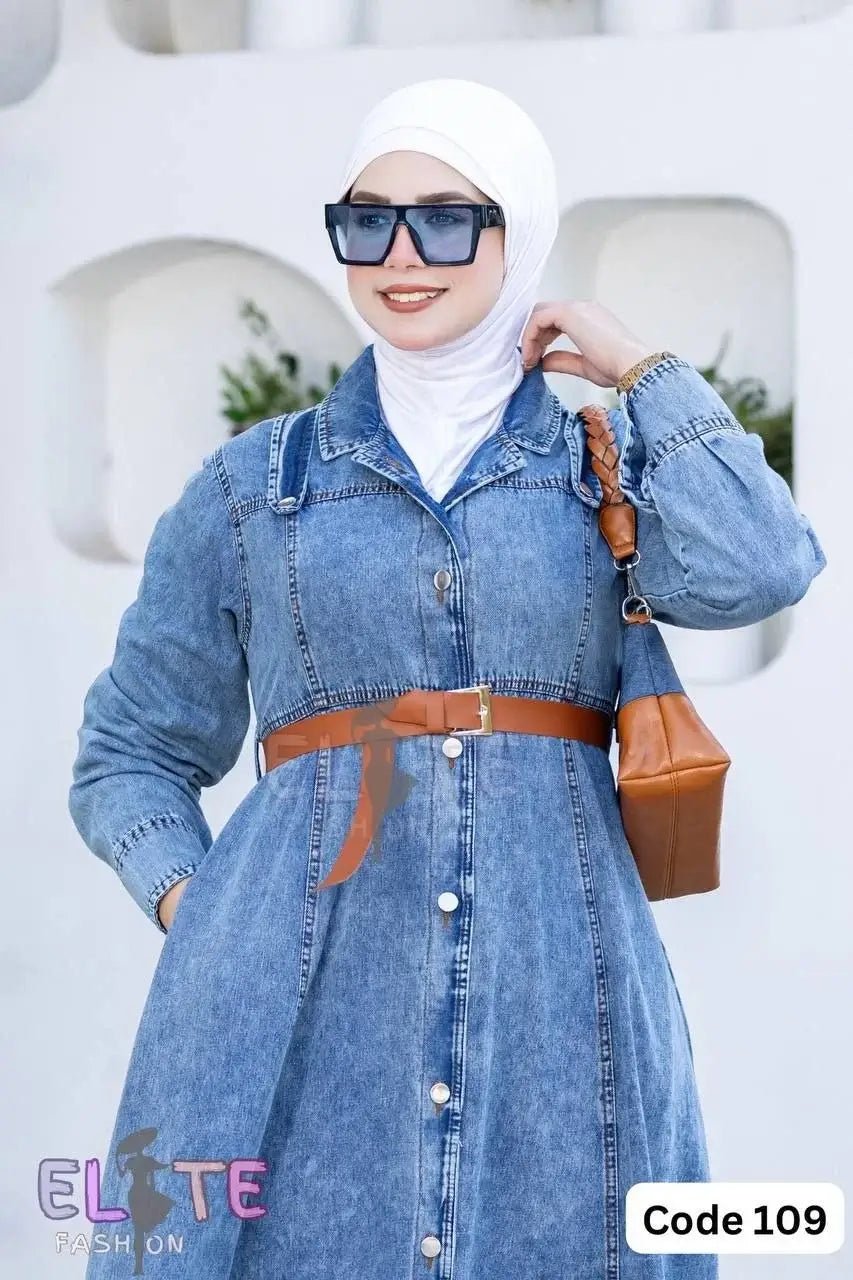 Denim Dress C:109