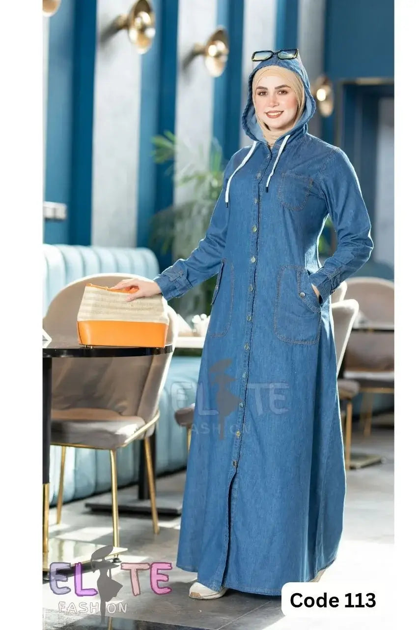 Denim Dress C:113