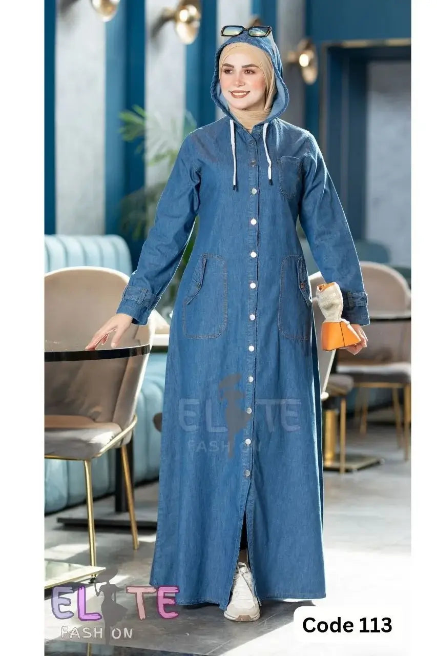 Denim Dress C:113