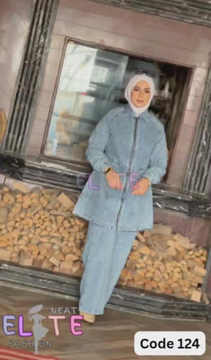 Two-Piece Denim Set C:124 (WS)