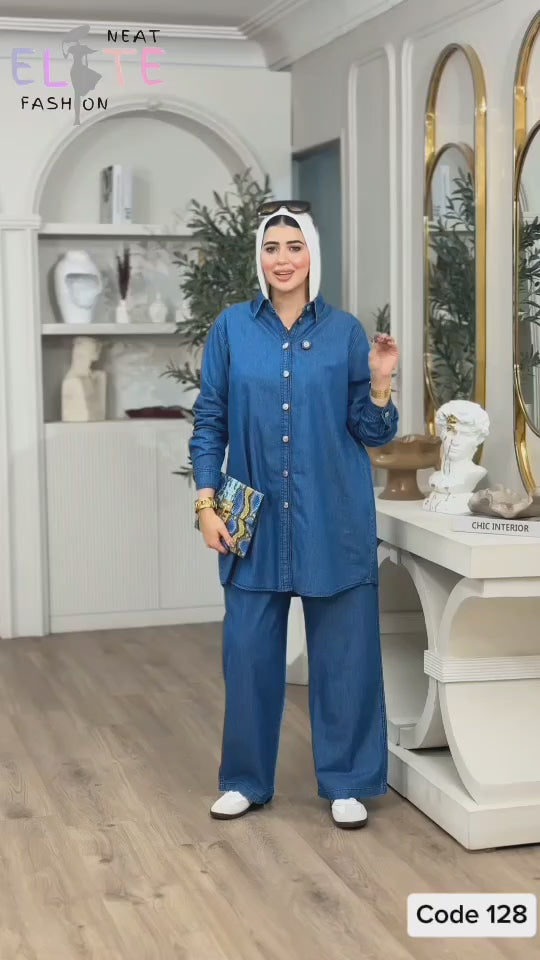 Two-Piece Jeans Set C:128 (WS)